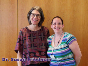 Heidrun Pusch und Dr. Susan Friedman