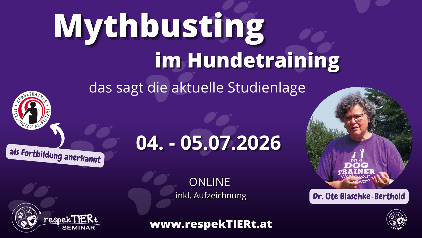 Ute Blaschke-Berthold Mythbusting im Hundetraining